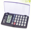 8 Digits Small Size Folding Calculator Button Cell Power Promotion Stationery Gift Pocket Electronic Calculator